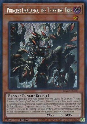Image of Princess Dracaena, the Thirsting Tree (BLZD-EN027) - Blazing Dominion 1st Edition