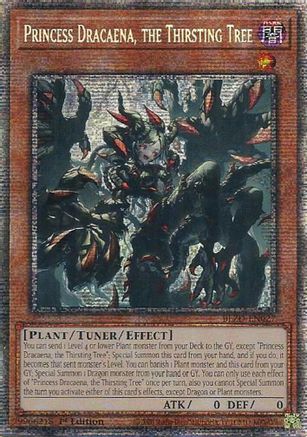 Image of Princess Dracaena, the Thirsting Tree (Starlight Rare) (BLZD-EN027) - Blazing Dominion 1st Edition