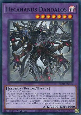 Image of Hecahands Dandalos (BLZD-EN035) - Blazing Dominion 1st Edition