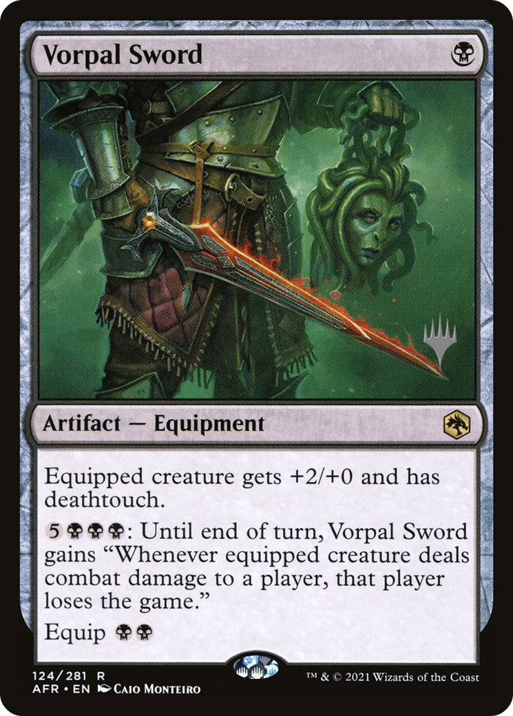 Image of Vorpal Sword (Promo Pack) [Dungeons & Dragons: Adventures in the Forgotten Realms Promos]