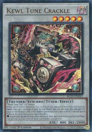 Image of Kewl Tune Crackle (BLZD-EN041) - Blazing Dominion 1st Edition