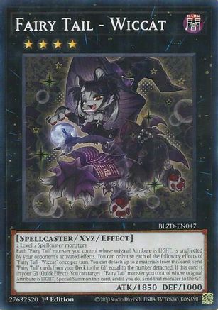 Image of Fairy Tail - Wiccat (BLZD-EN047) - Blazing Dominion 1st Edition