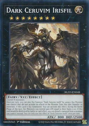 Image of Dark Ceruvim Irisfil (BLZD-EN048) - Blazing Dominion 1st Edition