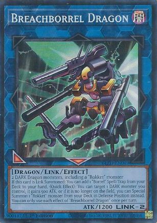 Image of Breachborrel Dragon (BLZD-EN049) - Blazing Dominion 1st Edition