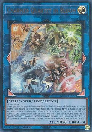 Image of Charmer Quartet in Bloom (BLZD-EN050) - Blazing Dominion 1st Edition