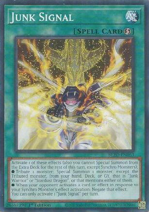 Image of Junk Signal (BLZD-EN053) - Blazing Dominion 1st Edition