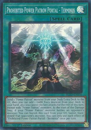 Image of Prohibited Power Patron Portal - Terminus (BLZD-EN056) - Blazing Dominion 1st Edition