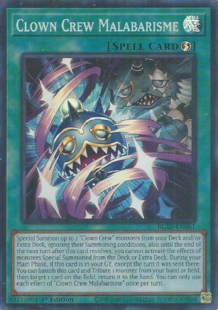 Image of Clown Crew Malabarisme (BLZD-EN061) - Blazing Dominion 1st Edition