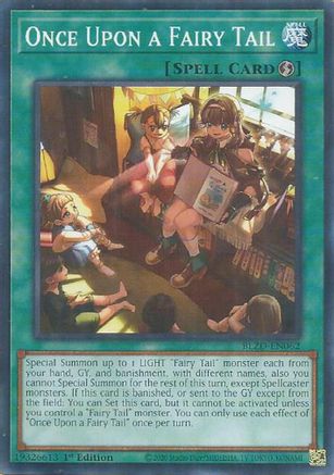 Image of Once Upon a Fairy Tail (BLZD-EN062) - Blazing Dominion 1st Edition