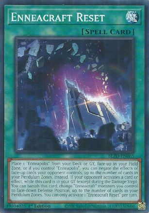 Image of Enneacraft Reset (BLZD-EN065) - Blazing Dominion 1st Edition