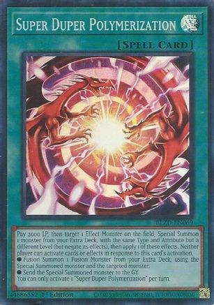 Image of Super Duper Polymerization (BLZD-EN069) - Blazing Dominion 1st Edition