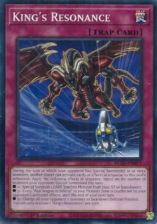 Image of King's Resonance (BLZD-EN071) - Blazing Dominion 1st Edition