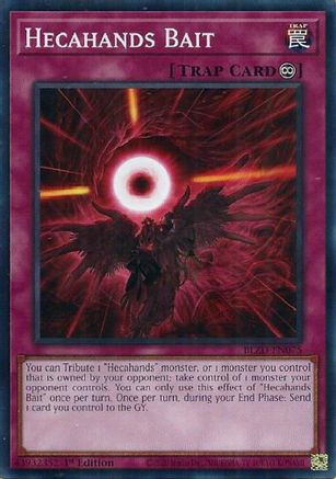 Image of Hecahands Bait (BLZD-EN075) - Blazing Dominion 1st Edition