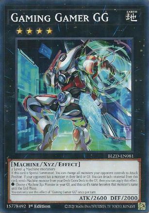 Image of Gaming Gamer GG (BLZD-EN081) - Blazing Dominion 1st Edition