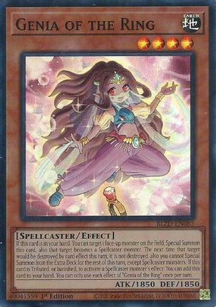 Image of Genia of the Ring (BLZD-EN085) - Blazing Dominion 1st Edition