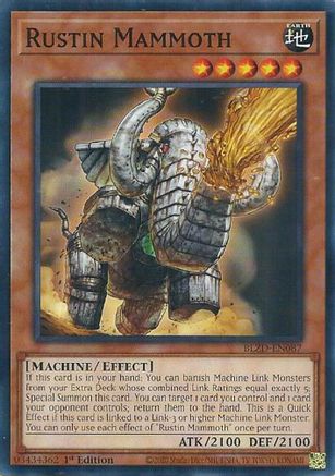 Image of Rustin Mammoth (BLZD-EN087) - Blazing Dominion 1st Edition