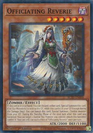 Image of Officiating Reverie (BLZD-EN088) - Blazing Dominion 1st Edition