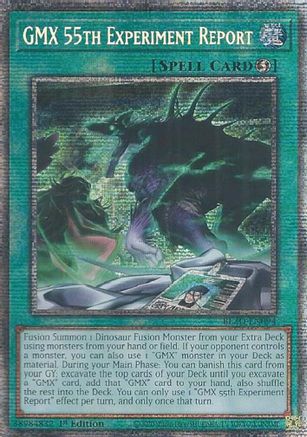 Image of GMX 55th Experiment Report (Starlight Rare) (BLZD-EN094) - Blazing Dominion 1st Edition