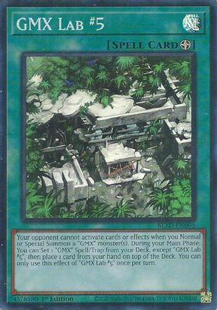 Image of GMX Lab #5 (BLZD-EN095) - Blazing Dominion 1st Edition