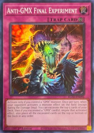 Image of Anti-GMX Final Experiment (BLZD-EN096) - Blazing Dominion 1st Edition