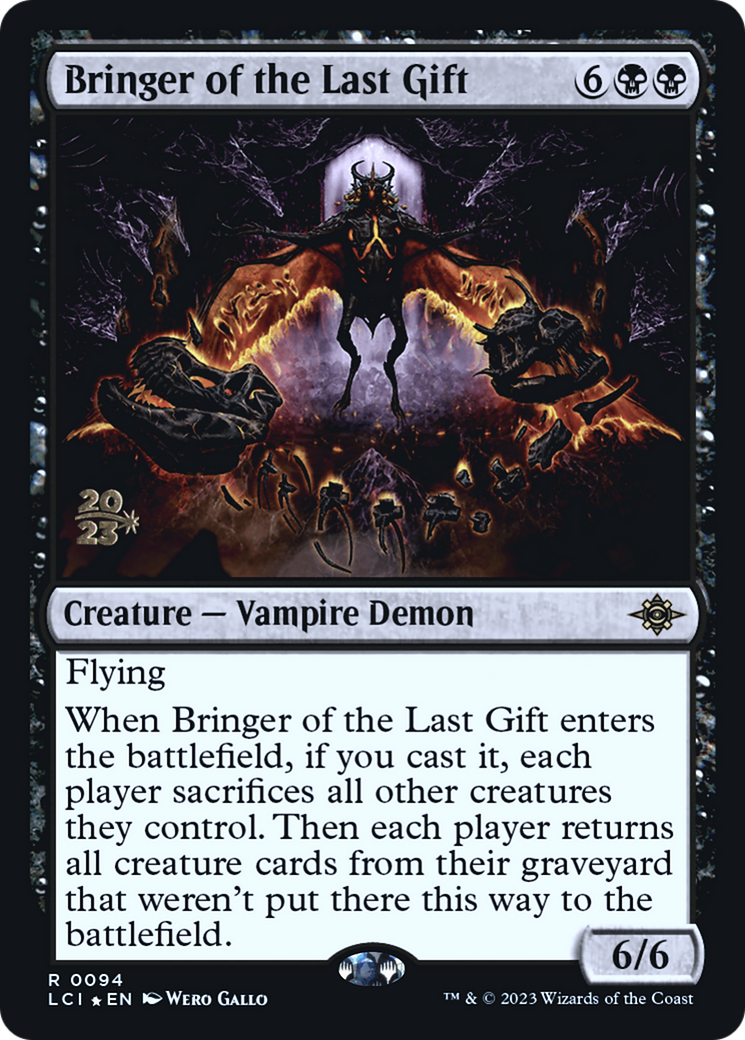 Image of Bringer of the Last Gift [The Lost Caverns of Ixalan Prerelease Cards]