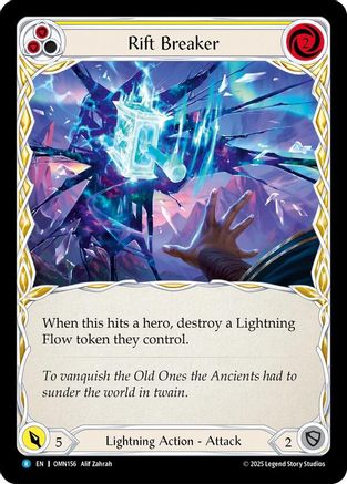 Image of Rift Breaker (Yellow) (OMN156) - Omens of the Third Age