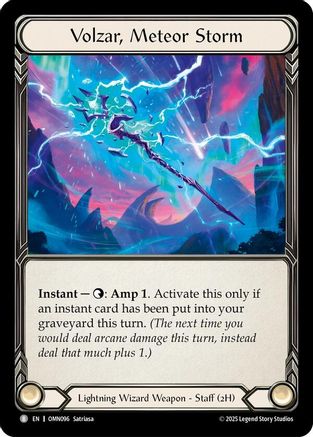 Image of Volzar, Meteor Storm (OMN096) - Omens of the Third Age