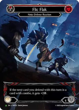 Image of Flic Flak (Red) (Marvel) - TNP022 (TNP022) - Flesh and Blood: Promo Cards Rainbow Foil