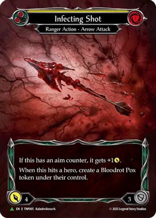 Image of Infecting Shot (Yellow) (Marvel) - TNP005 (TNP005) - Flesh and Blood: Promo Cards Rainbow Foil