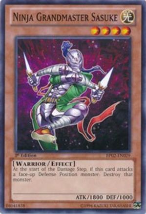 Image of Ninja Grandmaster Sasuke [BP02-EN029] Common