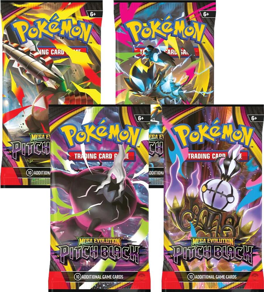 Image of Mega Evolution - Pitch Black - (ME05) - Booster Pack