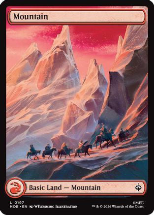 Image of Mountain (0197) (HOB-197) - The Hobbit Foil