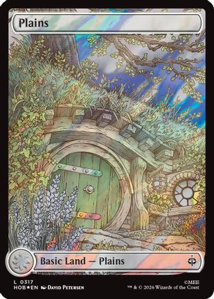 Image of Plains (0317) (Surge Foil) (HOB-317) - The Hobbit Foil