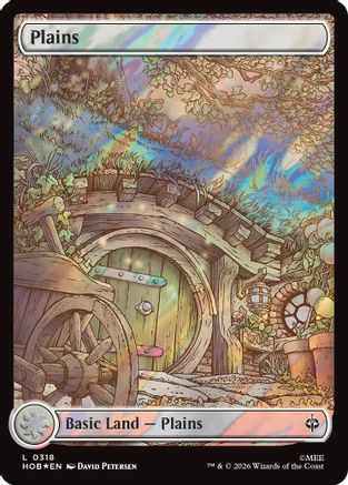Image of Plains (0318) (Surge Foil) (HOB-318) - The Hobbit Foil