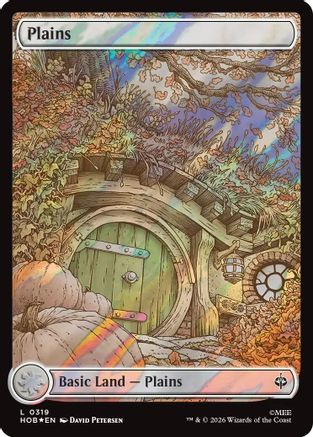 Image of Plains (0319) (Surge Foil) (HOB-319) - The Hobbit Foil