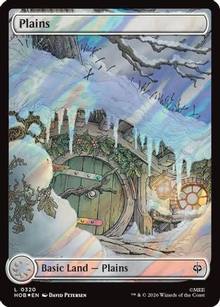 Image of Plains (0320) (Surge Foil) (HOB-320) - The Hobbit Foil