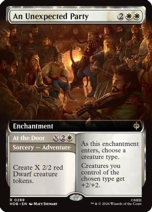 Image of An Unexpected Party (Extended Art) (HOB-289) - The Hobbit Foil
