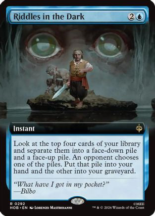 Image of Riddles in the Dark (Extended Artt) (HOB-292) - The Hobbit Foil