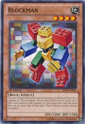 Image of Blockman [BP02-EN049] Common