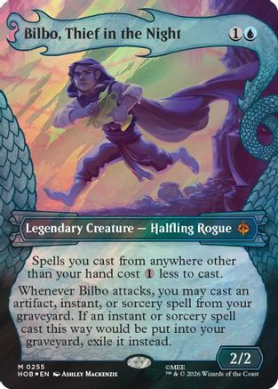 Image of Bilbo, Thief in the Night (Showcase) (Surge Foil) (HOB-255) - The Hobbit Foil