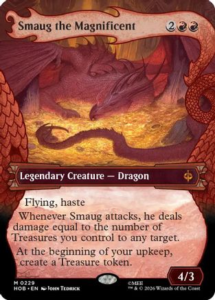 Image of Smaug the Magnificent (Showcase) (HOB-229) - The Hobbit