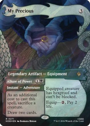 Image of My Precious (Showcase) (Surge Foil) (HOB-271) - The Hobbit Foil