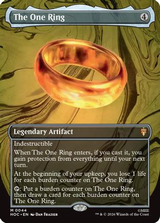 Image of The One Ring (Borderless) (HOB-044) - The Hobbit
