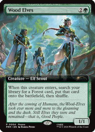 Image of Wood Elves (Extended Art) (PRM-004) - Promo Pack: The Hobbit Foil