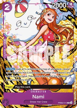 Image of Nami (Welcome Pack 2026 Vol.1) (PRB02-012) - One Piece Promotion Cards