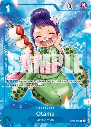 Image of Otama (Welcome Pack 2026 Vol.1) (OP13-043) - One Piece Promotion Cards