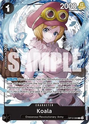 Image of Koala (Welcome Pack 2026 Vol.1) (OP12-086) - One Piece Promotion Cards