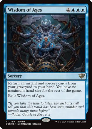 Image of Wisdom of Ages (SOS Bundle) (UMP-368) - Unique and Miscellaneous Promos Foil