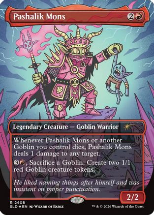 Image of Pashalik Mons (SLD-2408) - Secret Lair Drop Series Foil