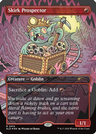 Image of Skirk Prospector (SLD-2414) - Secret Lair Drop Series Foil